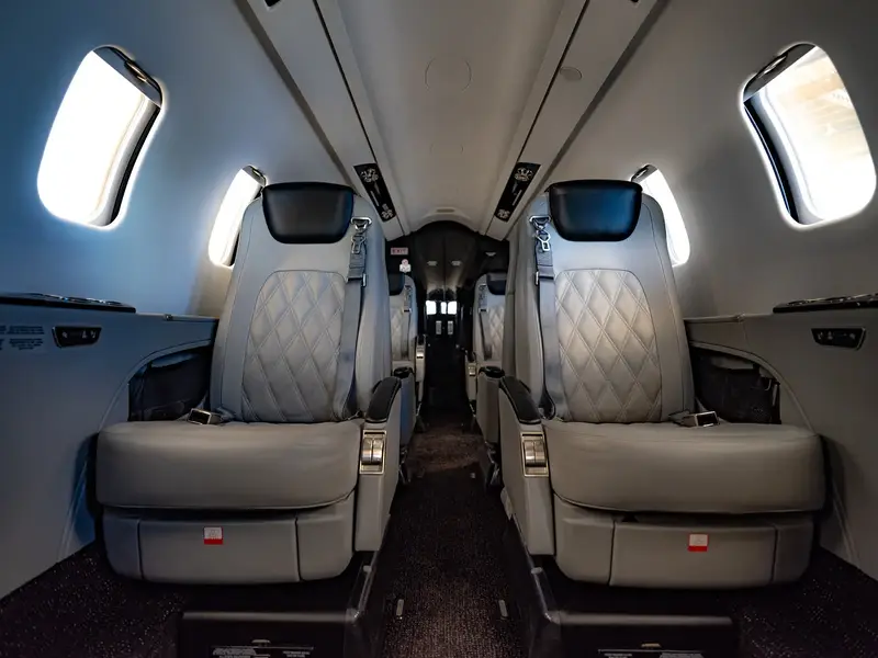 Aerolíneas Ejecutivas — Aviación ejecutiva, en vuelo.