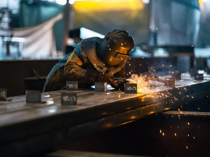 Metalitec — Chispas, grúas y acero.