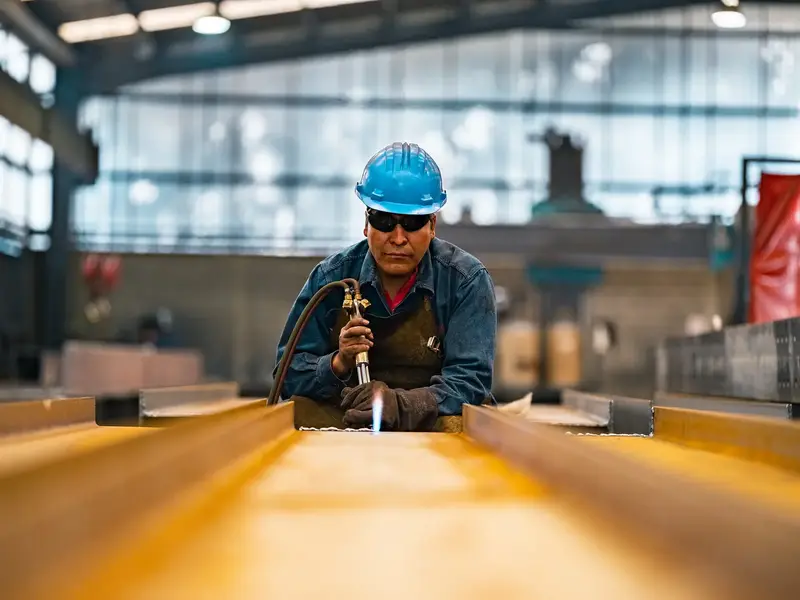 Metalitec — Chispas, grúas y acero.
