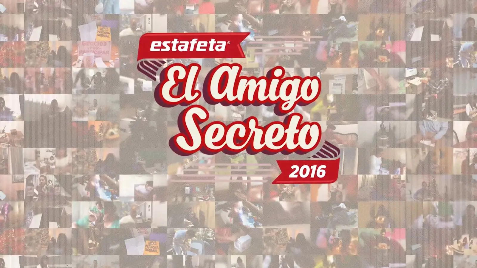 Estafeta — El intercambio de regalos más grande de México.